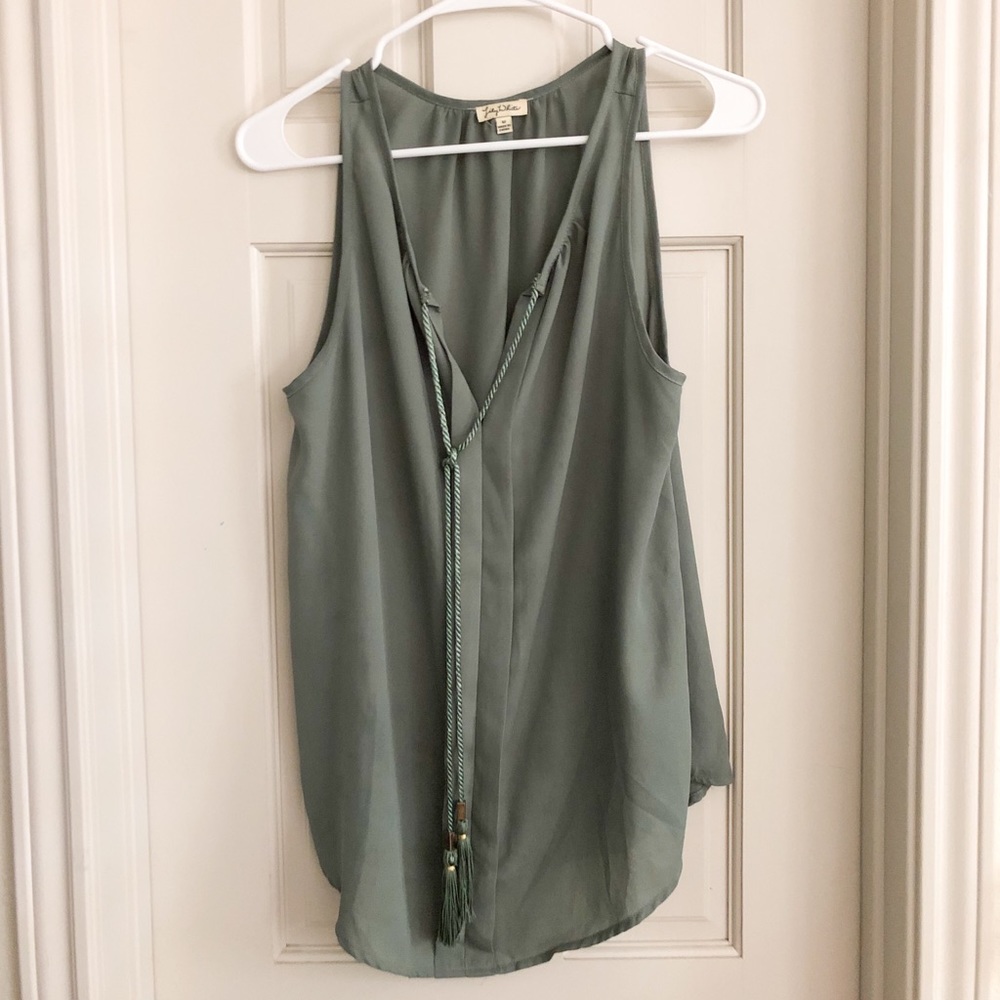 Olive green tank